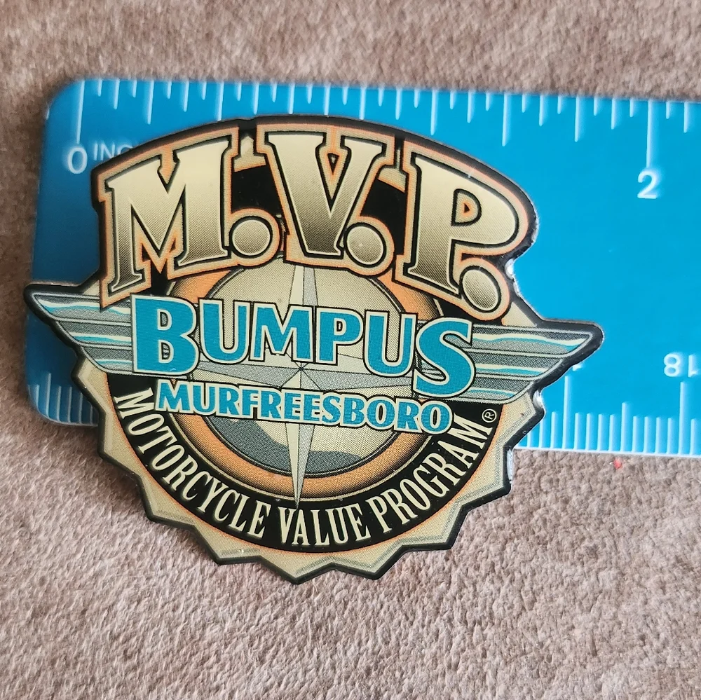 Harley Davidson Pin Motorcycle Value Program BUMPUS Murfreesboro